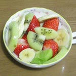 各種フルーツサラダ(※イチゴ、リンゴ、キウイ、バナナ、オレンジなど)