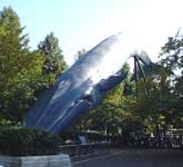 シロナガスクジラ像
